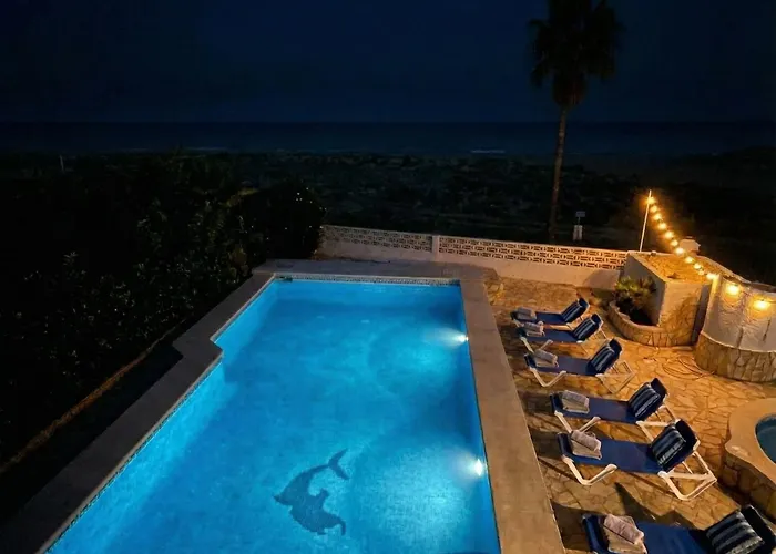 ヴィラ Holavivienda - De Lujo A Pie De Playa Con Piscina Privada デニア